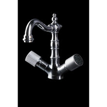 Смеситель Boheme Royal Crystal для раковины, цвет хром, черные кристаллы, 272-Royal/CRST black