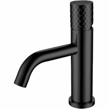 Смеситель Boheme Stick 121-BB для раковины, black