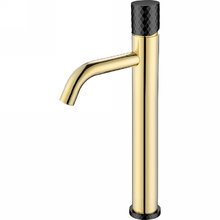 Смеситель Boheme Stick для раковины, Gold black, 122-GB