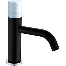 Смеситель Boheme Stick 121-B-MR-W для раковины, Black Mramor White