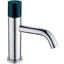 Смеситель Boheme Stick 121-CR-MR-B для раковины, Chrome Mramor Black