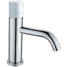 Смеситель Boheme Stick 121-CR-MR-W для раковины, Chrome Mramor White