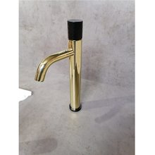 Смеситель Boheme Stick 122-GB для раковины, Gold black