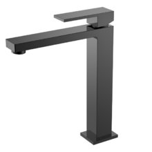 Смеситель Boheme Qubic для раковины, Shine Gun Metall, 472-SGM