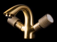 Смеситель Boheme Royal Crystal для раковины, бронза, 311-Royal/CRST