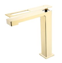 Смеситель Boheme Q для раковины, золото, 142-GG