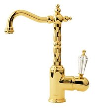 Смеситель Boheme Imperiale Ripresa 322 (Россия) для раковины высокий, золото