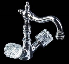 Смеситель Boheme Crystal 272-CRST для раковины, хром