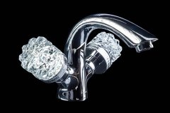 Смеситель Boheme Crystal 271-CRST для раковины, хром