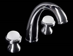 Смеситель Boheme Satine 277-ST для раковины на 3 отверстия, хром
