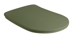 Крышка-сиденье Kerasan Nolita 539111 Slim для унитаза, микролифт, быстросъемное, зеленый