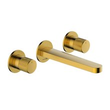 Смеситель для раковины WasserKRAFT Schunter, золото матовое, 8245