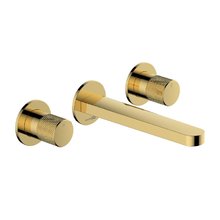 Смеситель для раковины WasserKRAFT Ems, золото глянцевое, 7645