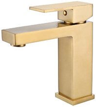 Смеситель Abber Daheim AF8210G, для раковины, золото матовое