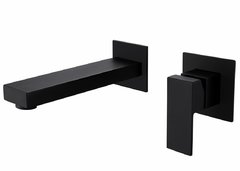 Смеситель Abber Daheim AF8212B, для раковины, черный матовый