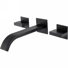 Смеситель Abber Wasserfall AF8612B для раковины, цвет черный матовый