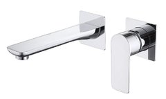 Смеситель Abber Weiss Insel AF8082 для раковины, встраиваемый, хром