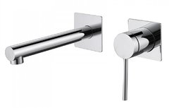 Смеситель Abber Emotion AF8812 для раковины, встраиваемый, хром