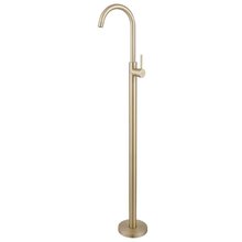 Смеситель Abber Wasser Kreis AF8141G для раковины, напольный, цвет золото матовое