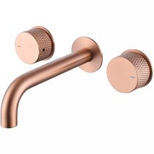 Смеситель Abber Wasser Kreis AF81122MRG для раковины, цвет розовое золото матовое