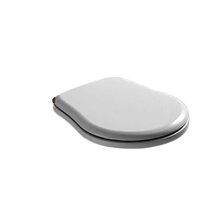 Крышка-сиденье Kerasan Retro 108601 Soft-Close, белый/бронза