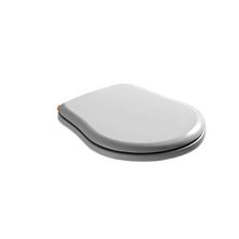 Крышка-сиденье Kerasan Retro 108701 Soft-Close, белый/золото