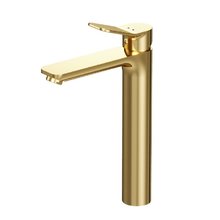 Смеситель для раковины Am.Pm X-Joy F85A92099, высокй, цвет золотой