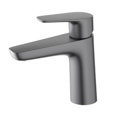 Смеситель для раковины Aquatek Бетта 98 AQ1110BGM, черный хром шлифованный