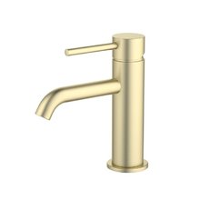 Смеситель для раковины Aquatek Европа 89, AQ1310BG, золото шлифованное