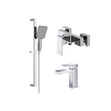 Комплект смесителей Aquatek Либра AQ1631CR, цвет хром