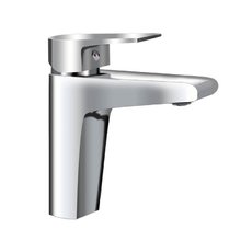 Смеситель Aquame Prato AQMP6121, для раковины, с донным клапаном, цвет хром