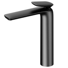 Смеситель Aquame Como AQM6514GM, для раковины, Gun Metal