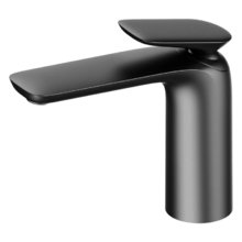 Смеситель Aquame Como AQM6510GM, для раковины, Gun Metal