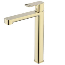 Смеситель Aquame Parma AQM6614BG, для раковины, цвет золото шлифованное