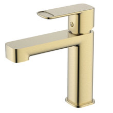 Смеситель Aquame Parma, для раковины, цвет шлифованное золото, AQM6610BG