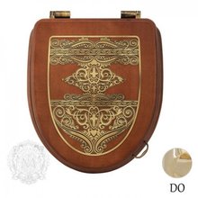 Крышка-сиденье Migliore Milady ML.MLD-26.716.NC.DO с декором "узор"