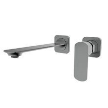 Смеситель Aquame Monza AQM6315GM, для раковины, Gun Metal