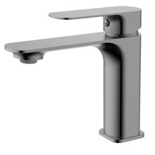 Смеситель Aquame Monza AQM6310GM, для раковины, Gun Metal