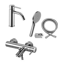 Комплект смесителей Paffoni KIT LIG KITLIG022CR120 хром