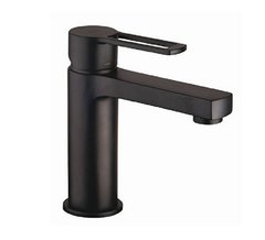 Смеситель Paffoni Ringo RIN071NO для раковины без донного клапана, цвет черный матовый