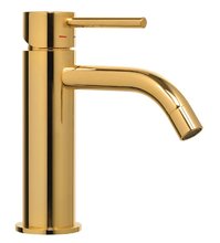 Смеситель Paffoni Light LIG071HG для раковины, без донного клапана, цвет золото медовое