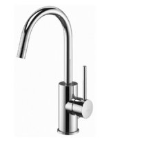 Смеситель Paffoni Light LIG078CR для раковины, с поворотным изливом, без донного клапана, цвет хром