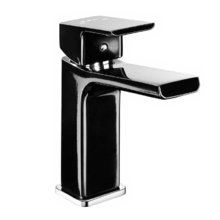 Смеситель для раковины E.C.A Tiera 103508989EX, черный