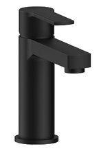 Смеситель для раковины Cezares Ovest OVEST-LSM1-NOP, с донным клапаном, черный матовый