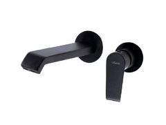 Смеситель для раковины Cezares Nautic NAUTIC-BLI2-NOP, с донным клапаном, черный матовый