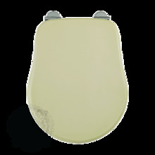 Сиденье для унитаза Migliore Bella ML.BLL-26.110.DV.CR с системой Mi.CRolift, нежно зеленый/фурнитура хром
