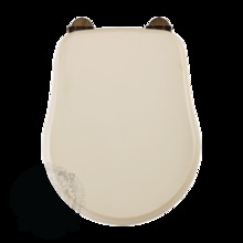 Сиденье для унитаза Migliore Bella ML.BLL-26.110.DS.CR с системой Mi.CRolift, песочный/фурнитура хром