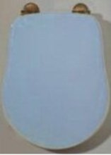 Сиденье для унитаза Migliore Bella ML.BLL-26.110.DB.CR с системой Mi.CRolift, нежно-голубой/хром