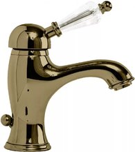 Смеситель Cezares VINTAGE-LSM1-02-Sw для раковины, бронза, ручка Swarovski