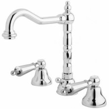 Смеситель Cezares FIRST-BLS2-01-M для раковины, хром, ручки металл